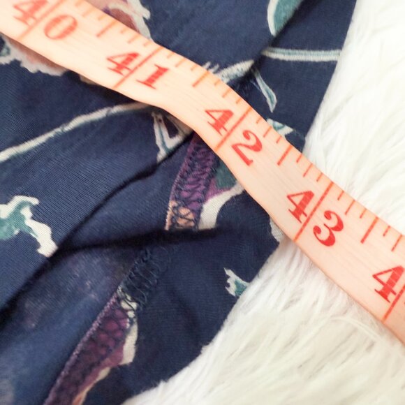 Women Anthropologie Maeve Heppel Ruched Midi Dress in Dark Blue Size Medium - Picture 8 of 10